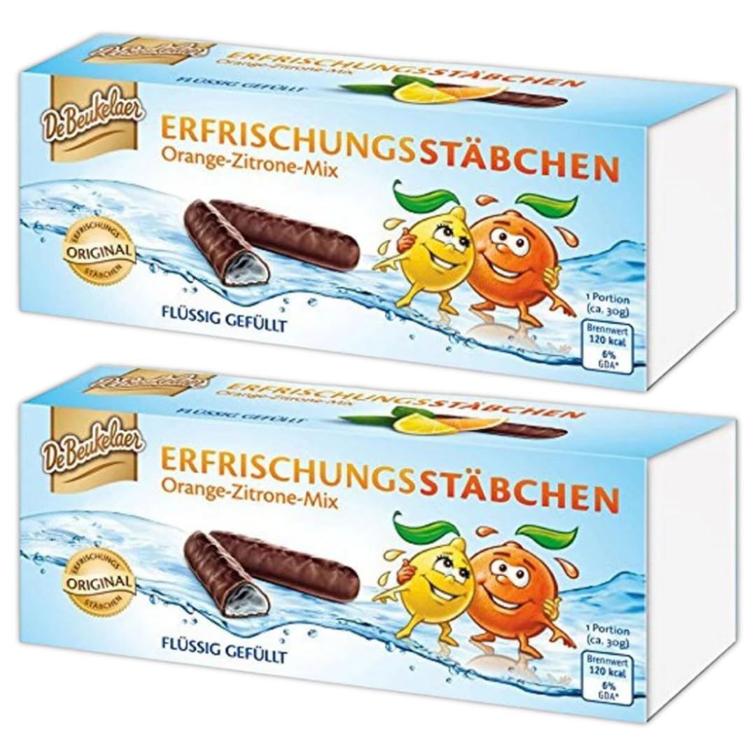 Amazon | ドイツ リフレッシュメントスティック オレンジ レモン
